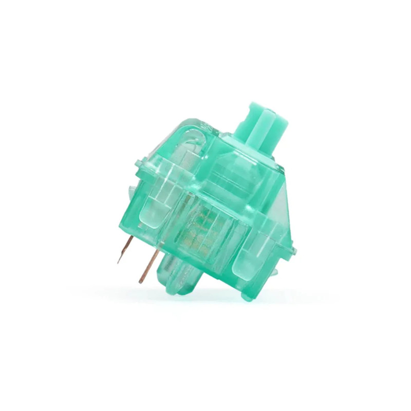 Turquoise Linear Switches 63.5g - Tealios - 10 Pieces - مكبس لوحة مفاتيح